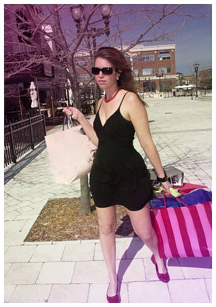 Female model photo shoot of Hilary Sky in Virginia Beach Town Center