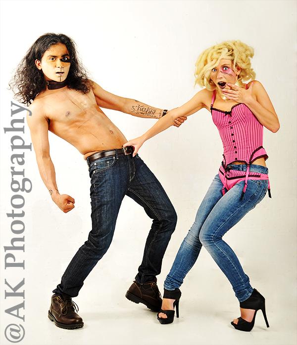 Female and Male model photo shoot of Ann Kimmel and Ram Kak in London