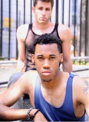 Male model photo shoot of Lee Knowles in Soho, New York