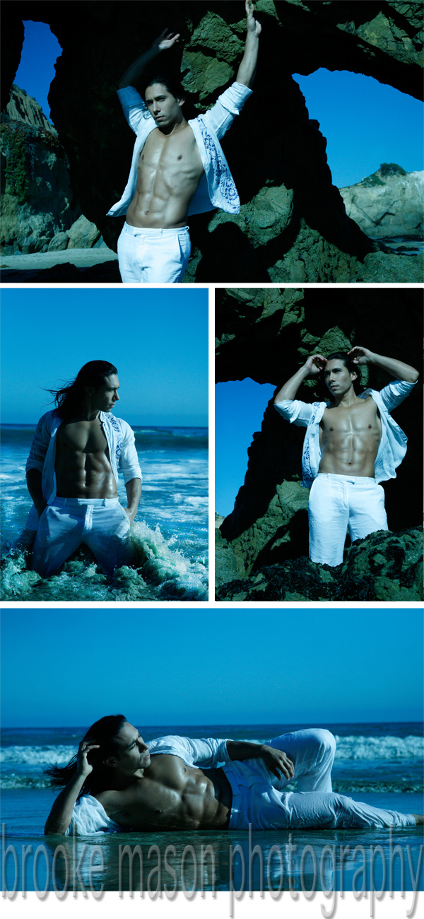 Male model photo shoot of Christian D Ramirez by BrookeMason Photography in Malibu, CA