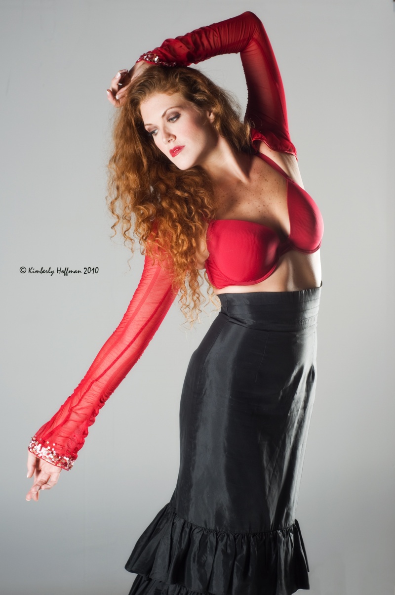 Female model photo shoot of Fudali Photos and Sabrina Fox in Studio MLP, makeup by Amber IB