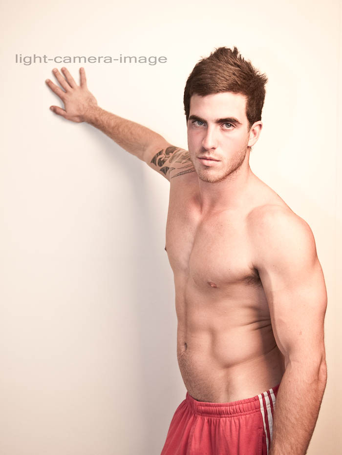 Male model photo shoot of light-camera-image