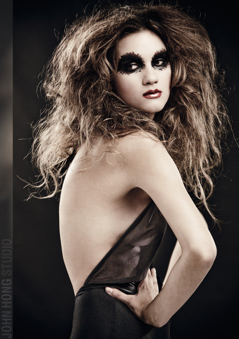Female model photo shoot of Natasha Rozhdestvensky by jhs, makeup by HAirMAKEUPbyZOLAH