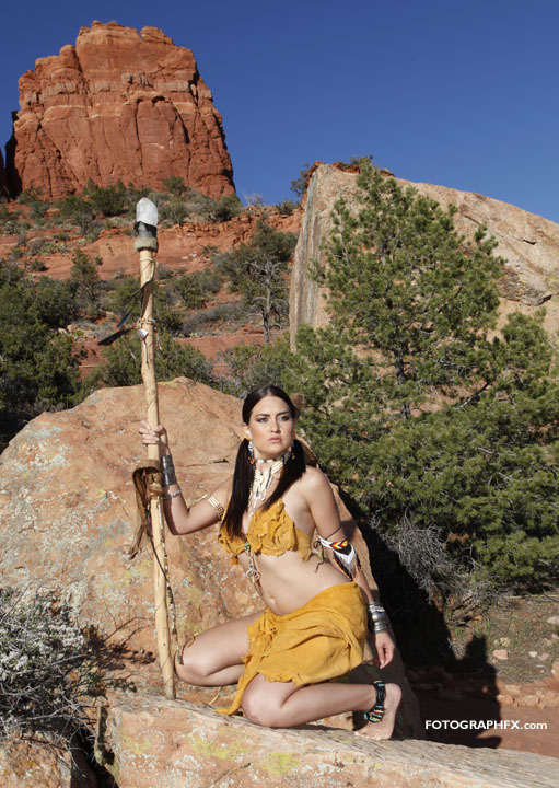 Female model photo shoot of Stardust Magick in Sedona, AZ