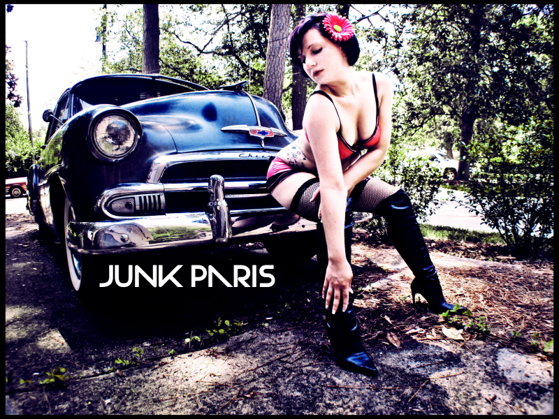 Male model photo shoot of Junk Paris