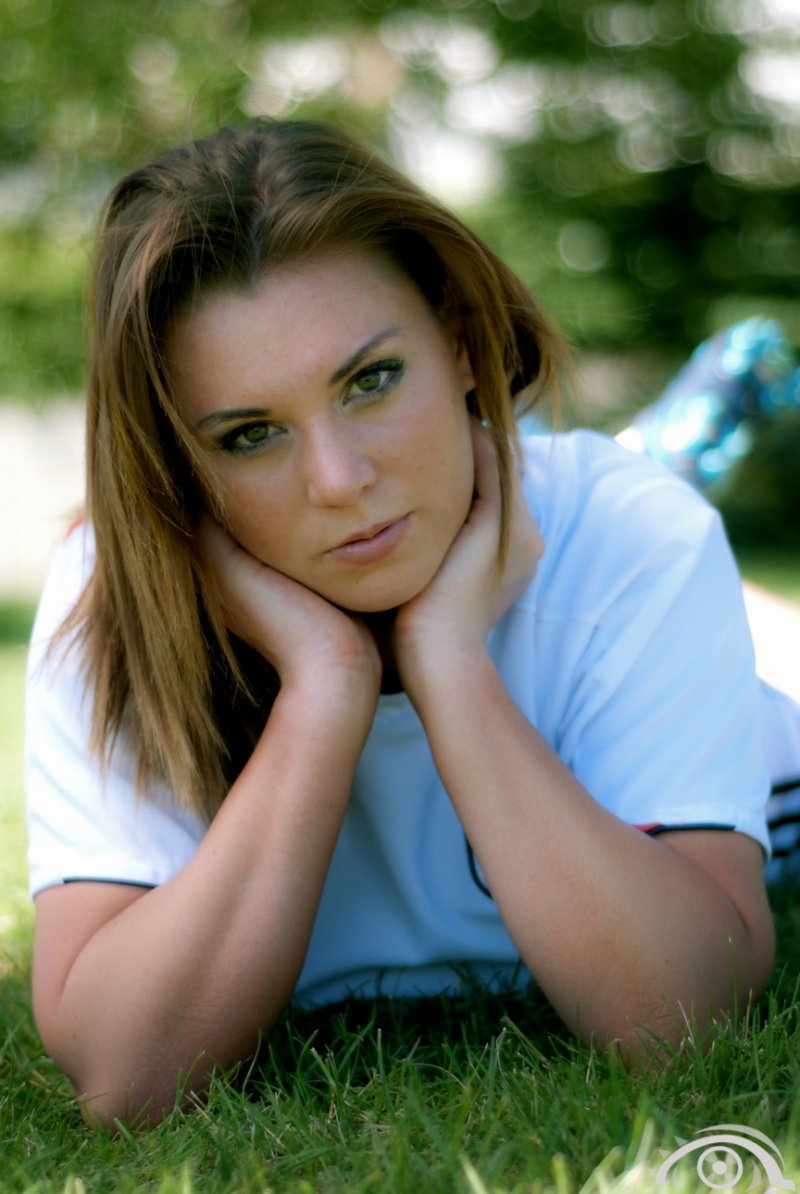 Female model photo shoot of Ashley E Wilson in Somerset Athletic Park