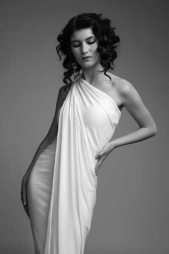 Female model photo shoot of white-night-fantasy in Studio