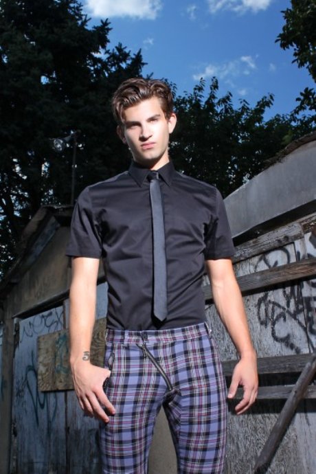 Male model photo shoot of ChristianRM by WillSpringfield, wardrobe styled by Timothy Tahari
