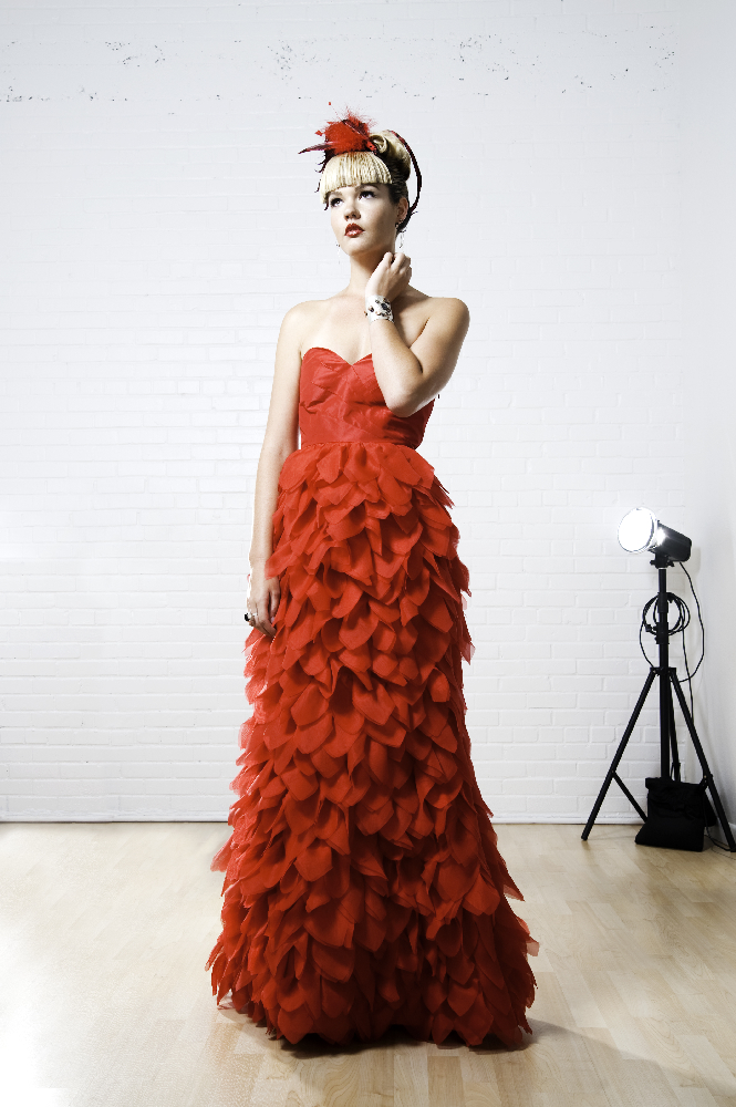 Female model photo shoot of Ashlyn Kayla in Austin, TX, clothing designed by Jessica Ciarla