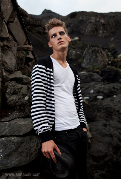 Male model photo shoot of Stefan Thor in Seljavallalaug, Iceland
