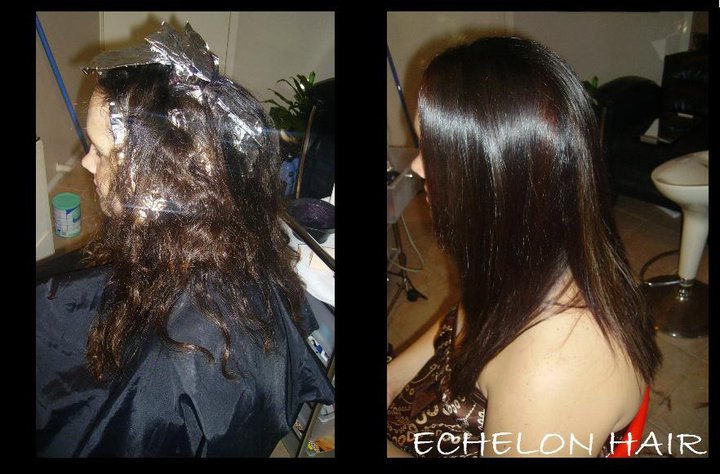 Female model photo shoot of Echelon Hair in 4157