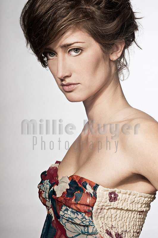 Female model photo shoot of Millie Kuyer in Sugar Studios, Vancouver, BC
