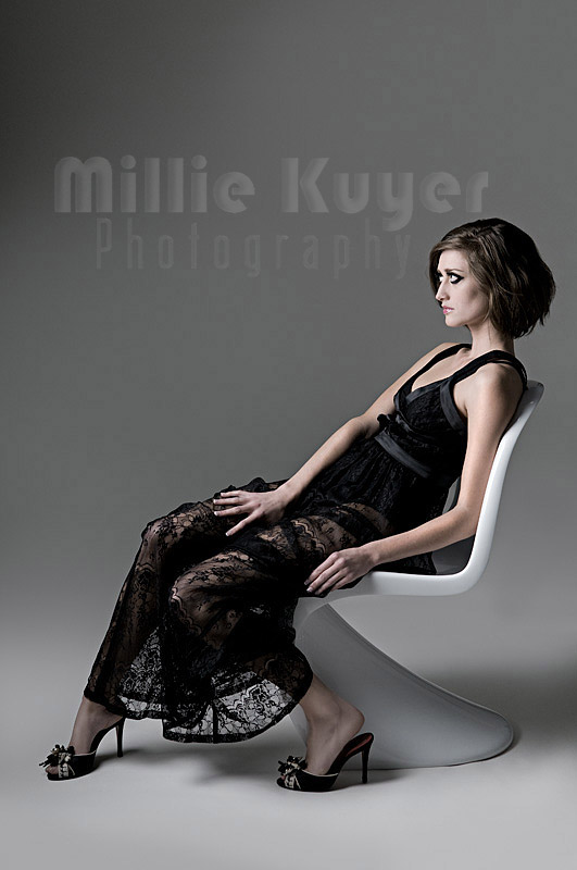 Female model photo shoot of Millie Kuyer in Sugar Studios, Vancouver, BC