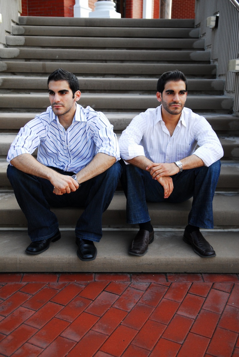 Male model photo shoot of The Biviano Twins in North Hollywood, CA