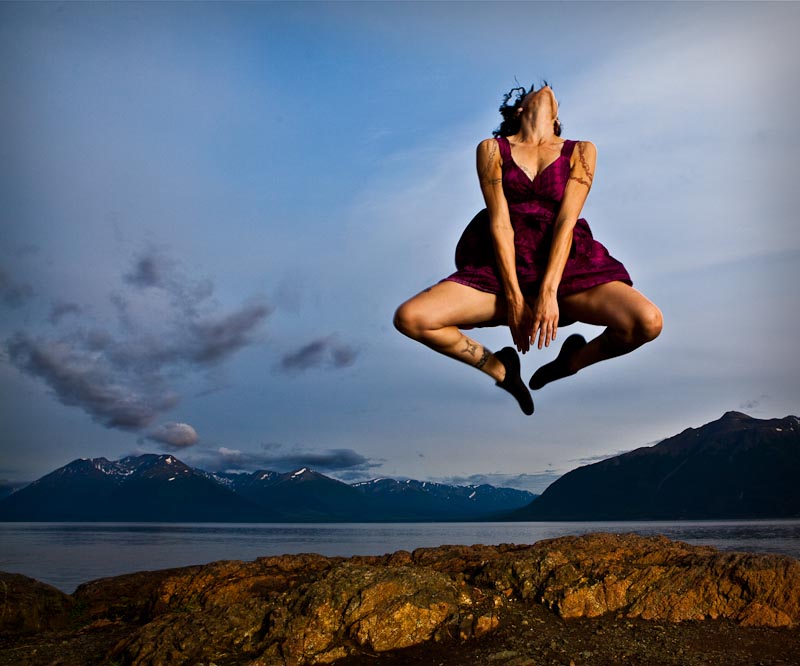 Female model photo shoot of Pandora LaPush by GPhotoAK in Beluga Point, Alaska