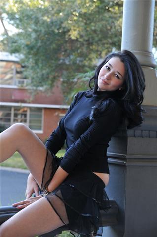 Female model photo shoot of stephanie L pineda in university of tampa