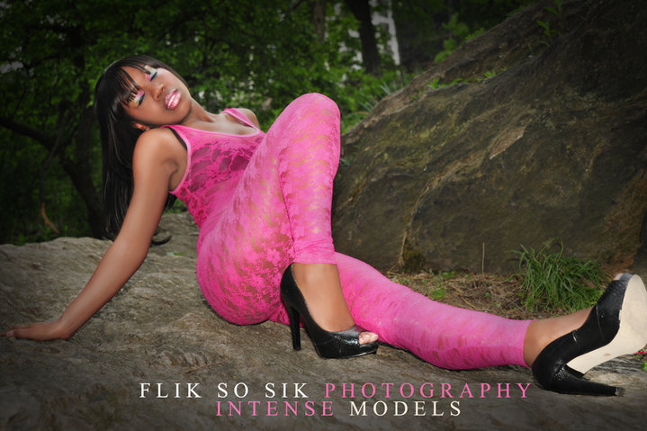 Female model photo shoot of Latifa Jackson by Flik So Sik in HARLEM, NEW YORK