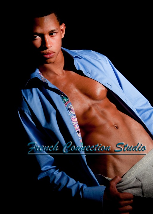 Male model photo shoot of Red DeLa