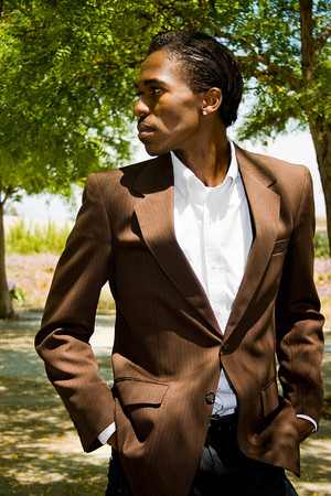 Male model photo shoot of DeAndre Flewellen by Sara Hall Photography in Irvine,CA