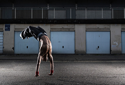 Male model photo shoot of Stuart Hendry and surrealmaniac in London