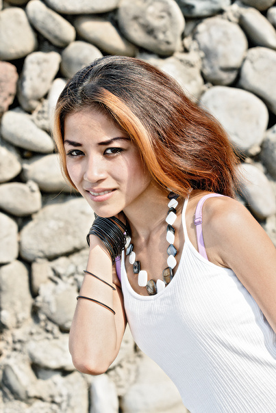 Female model photo shoot of KRYzTEL in San Fernando, La Union, Philippines