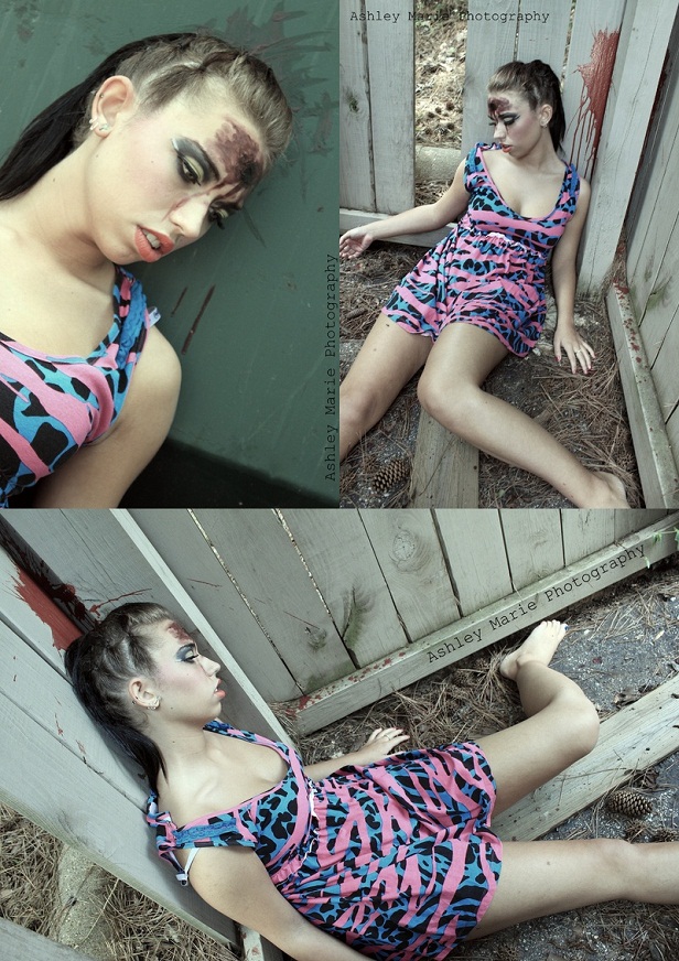 Female model photo shoot of Trashlynn by AshleyMariePhotography