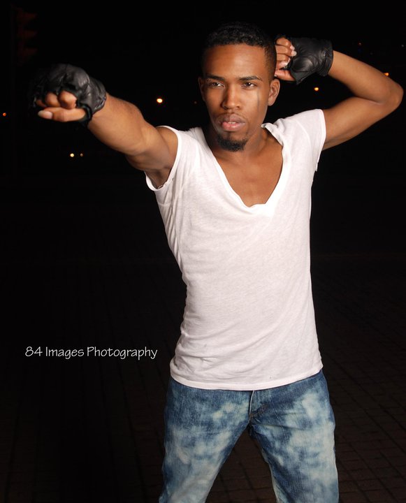Male model photo shoot of Markell Goode in Downtown Cleveland