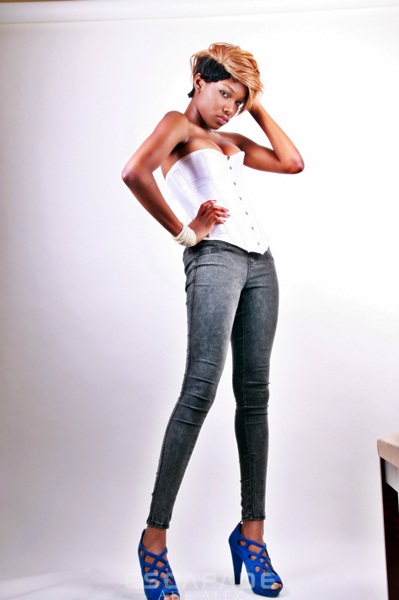 Female model photo shoot of Ahize Nneoma by BestTouch Studio