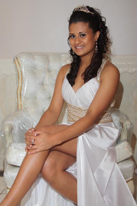 Female model photo shoot of Nalanie Molina in MyFairLady Banquet Hall.