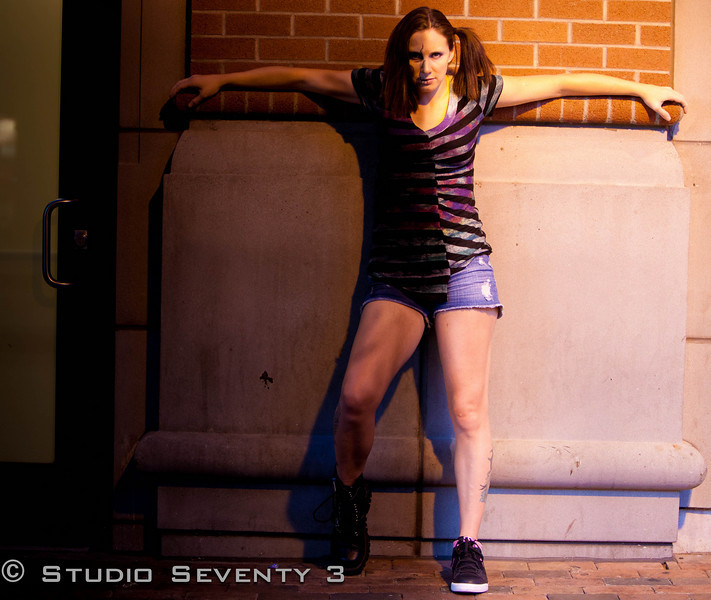 Female model photo shoot of Eryn Diekman by Dave Kelley Artistics in Mill Ave, makeup by Visualize Creativity