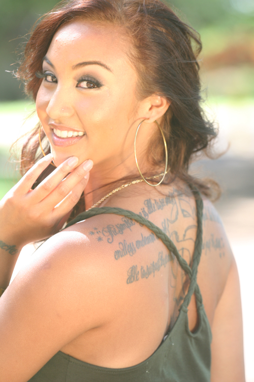 Female model photo shoot of Shay J in Oahu, Hawaii