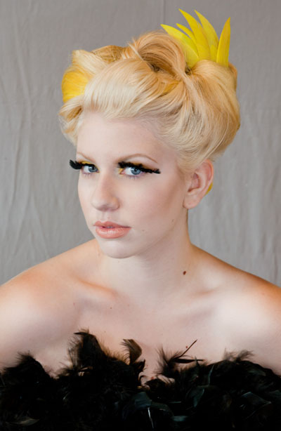 Female model photo shoot of Maggie Maehem , makeup by Jen Cronin MUA