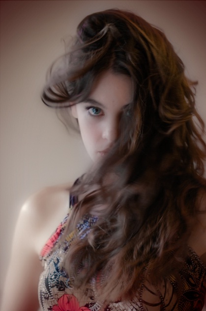Female model photo shoot of MichelleDModel by Robert.B, makeup by Carly Sellen