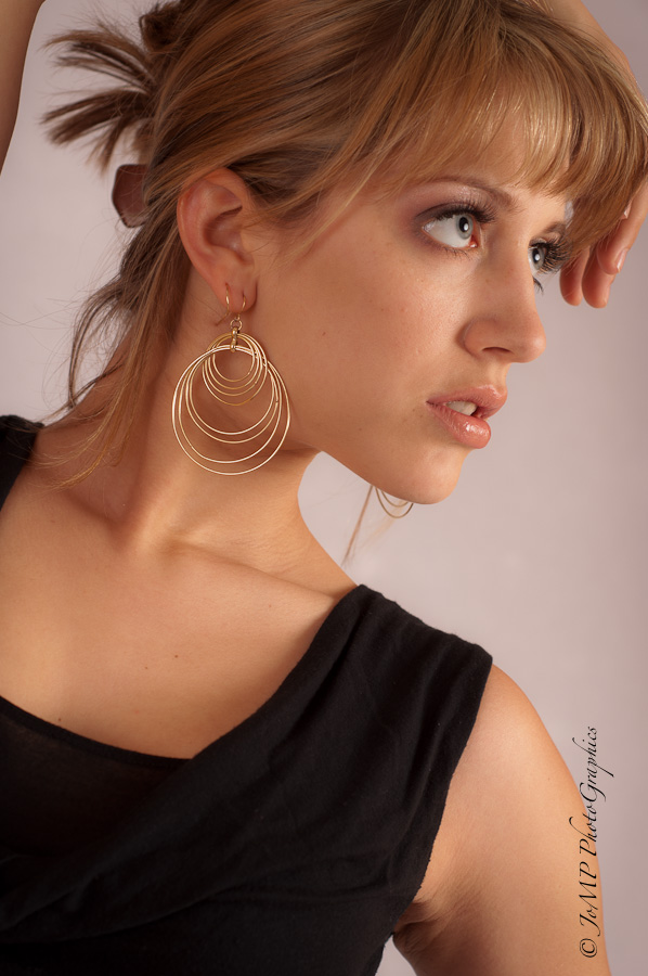 Female model photo shoot of CelestialRenee by John~JoMP PhotoGraphics in Edmonton, AB, makeup by Makeup By Alaina