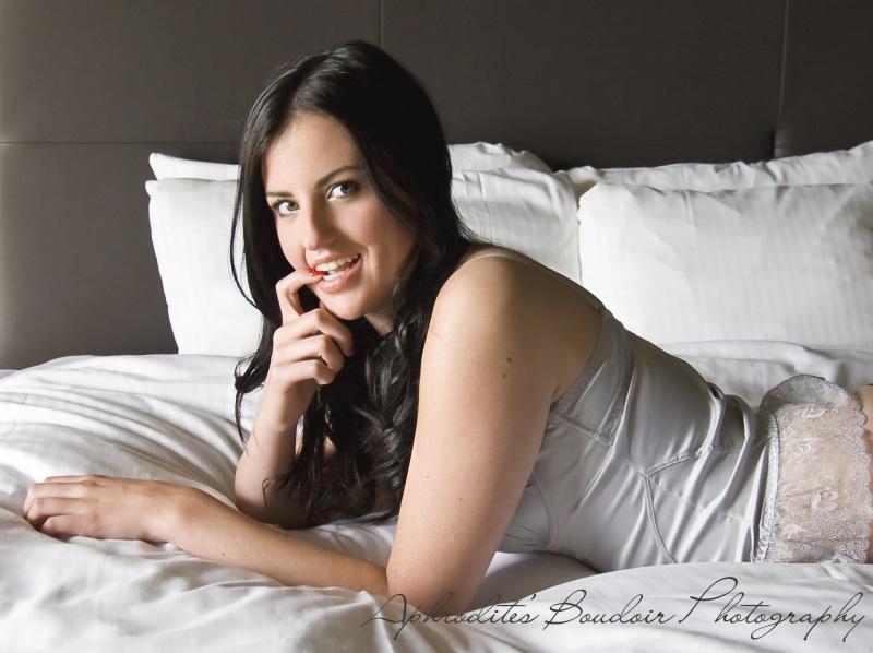 Female model photo shoot of Aphrodites Boudoir in Calgary, AB