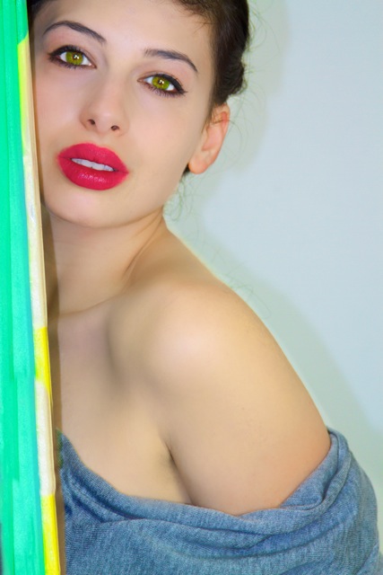 Female model photo shoot of Diann B by California Studios