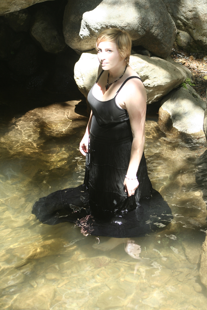 Female model photo shoot of Kestrel Briar in Malibu