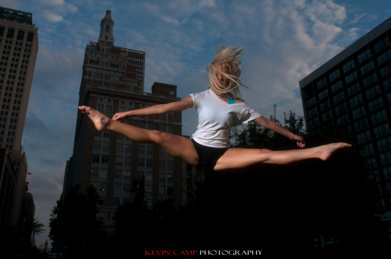 Female model photo shoot of Leann Hutton by Kevin Camp Photography in Downtown