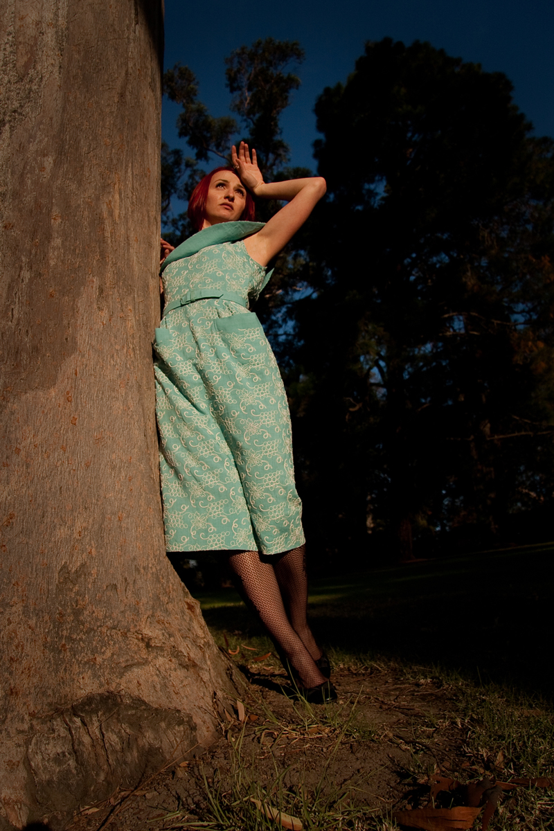 Female model photo shoot of Esz Molnar in Botanical Gardens, Melbourne