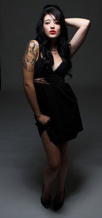 Female model photo shoot of AshleyJ Sheldon by M Adams Photography in Durham,NC