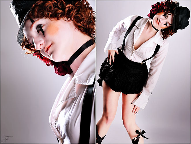 Female model photo shoot of Altered Designs by Lesa Photography in Farmington Hills, MI