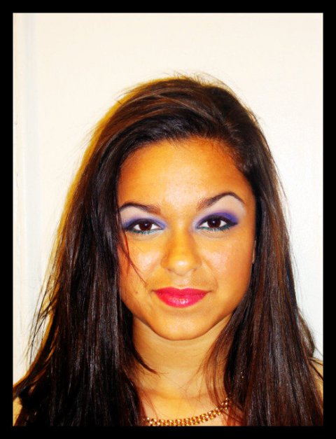 Female model photo shoot of MakeupByNicolex in New York