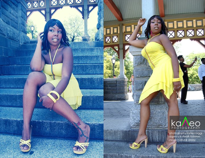 Female model photo shoot of Natural Allday by Kaneo Biggs in Central Park