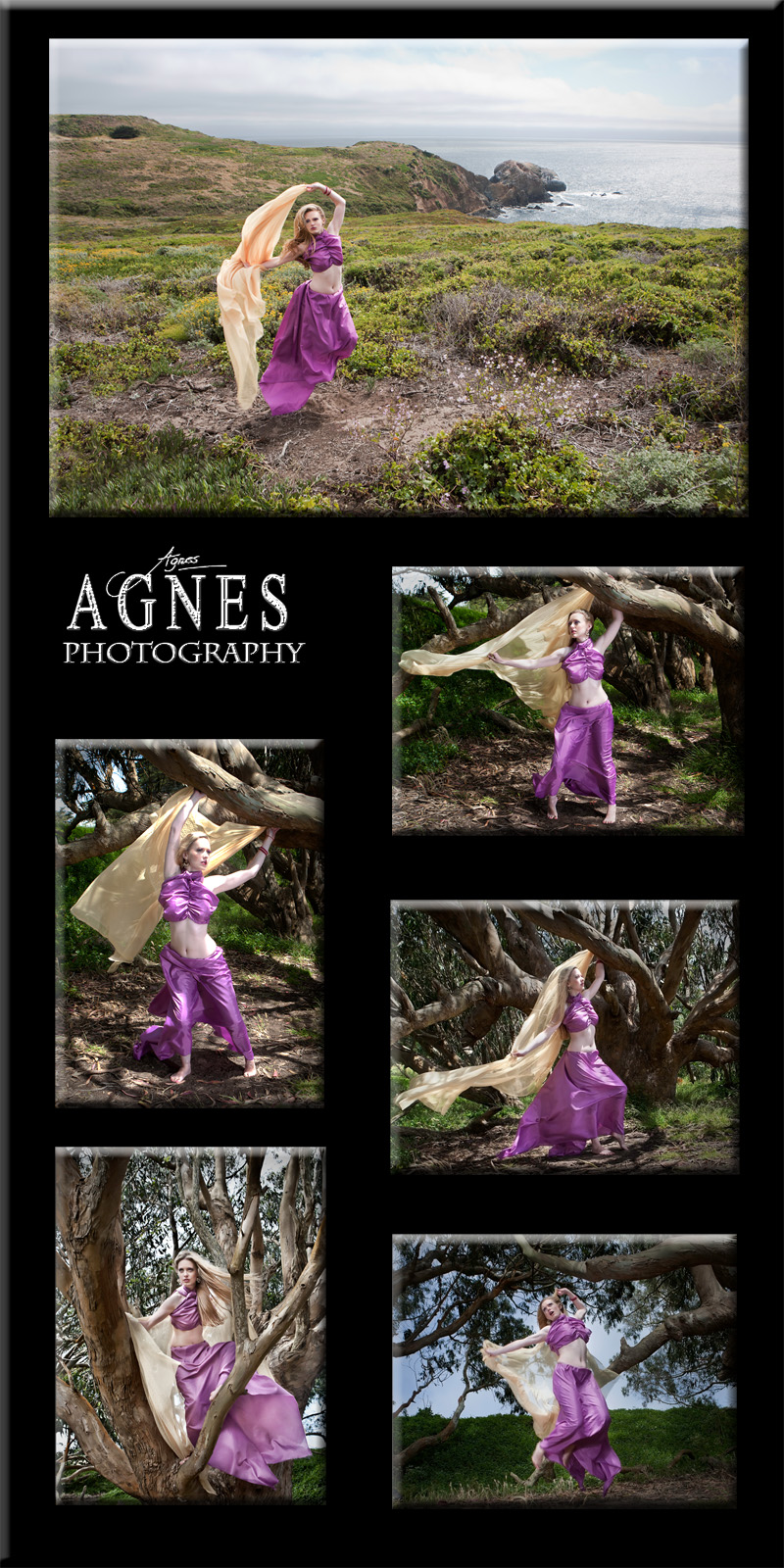 Female model photo shoot of Agnes Photography and Marta Stepowska in Marine Headlands National Park, San Francisco