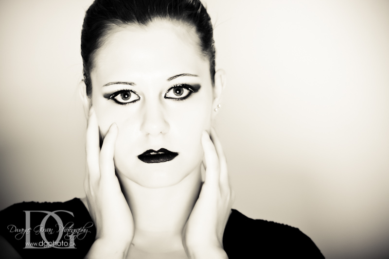 Female model photo shoot of Kristina-Anne by girvan, makeup by Talia Fuchtler
