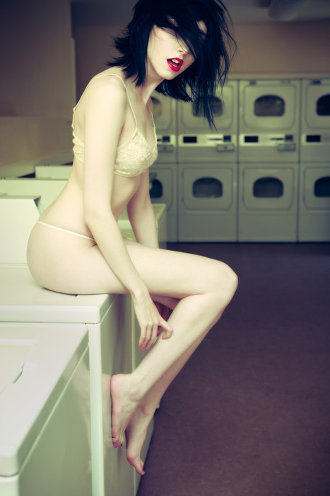 Female model photo shoot of Erika Tschirhart by Isaac Suttell