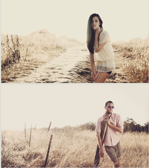 Male and Female model photo shoot of Andrew Roque Photo and Erica Nagashima