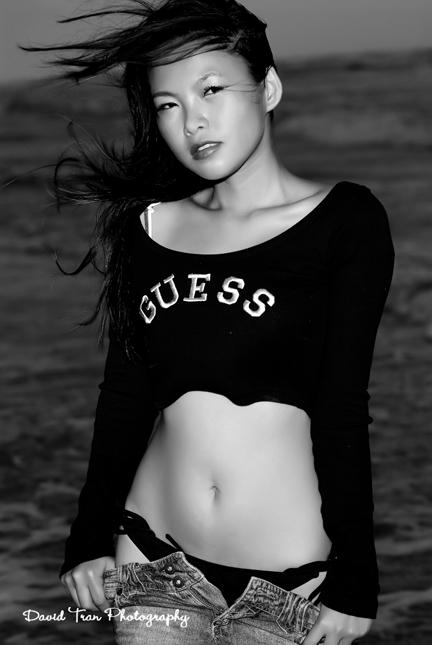 Female model photo shoot of Dasa Blue