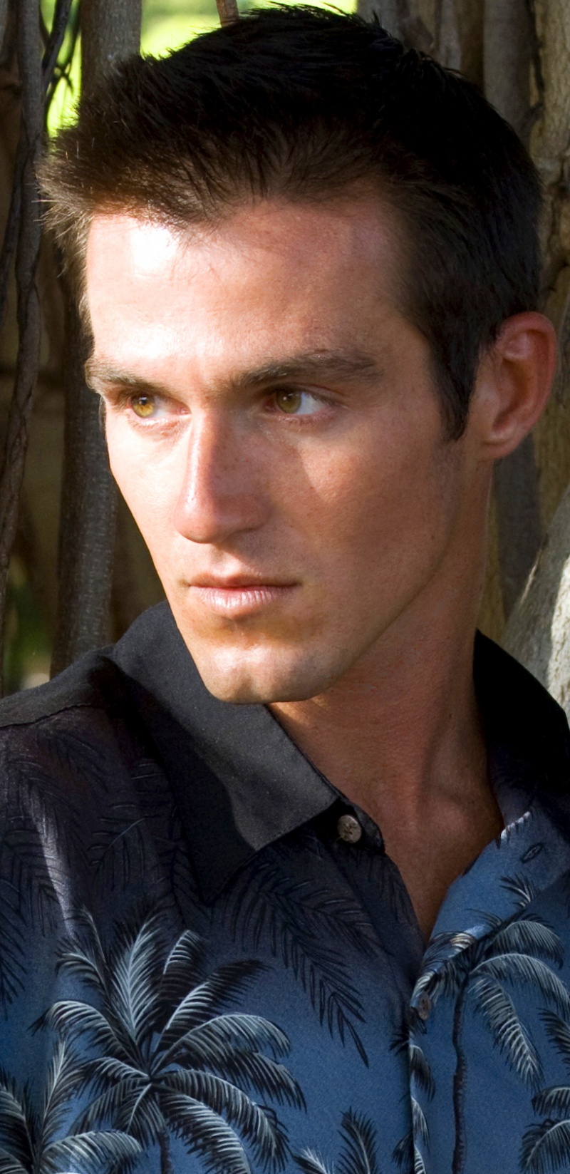 Male model photo shoot of Cameron Brooks Model in Kahala