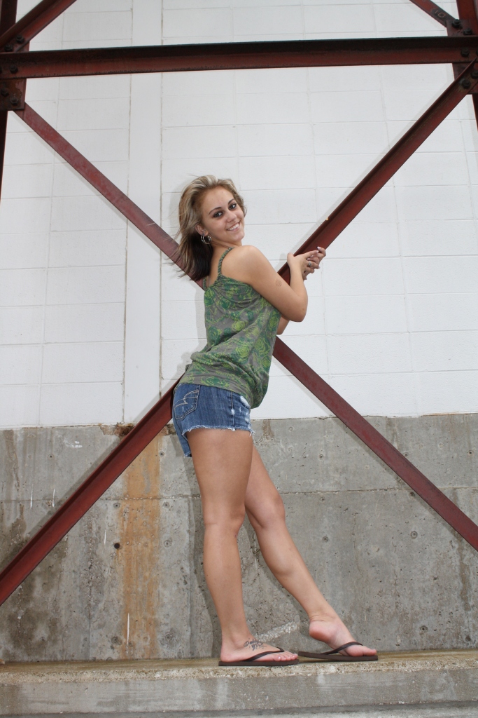 Female model photo shoot of Skylar Lorin Ellis in Down town St. Joseph, MO